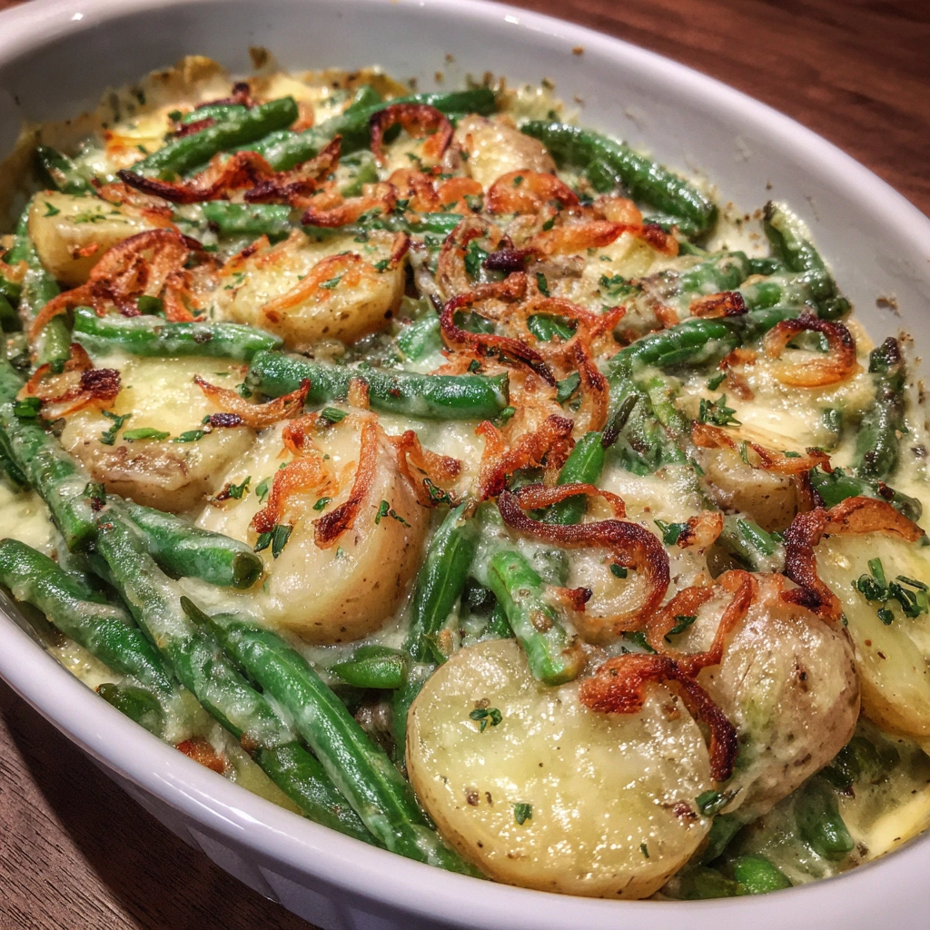 Green Bean Casserole with Potatoes