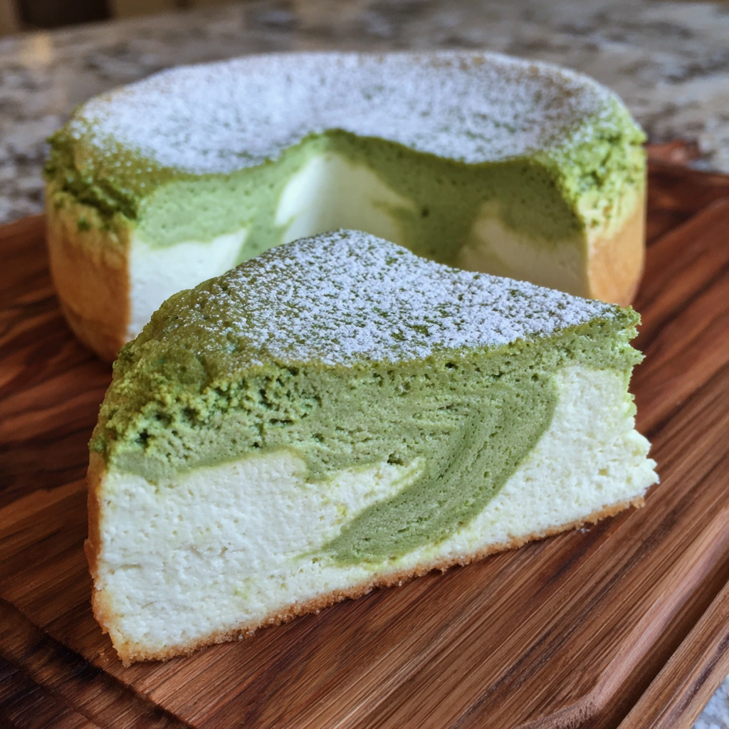 Original Matcha Japanese Cheesecake Recipe