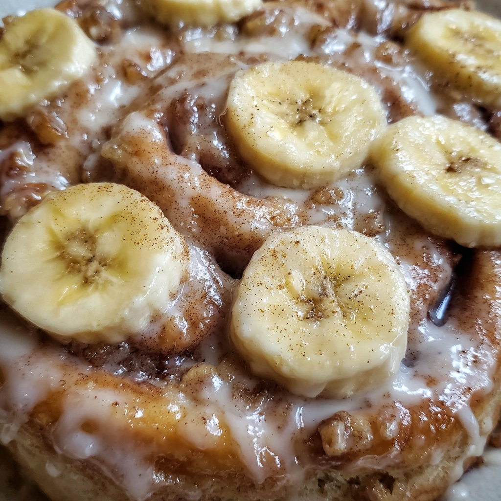 Banana Bread Cinnamon Rolls