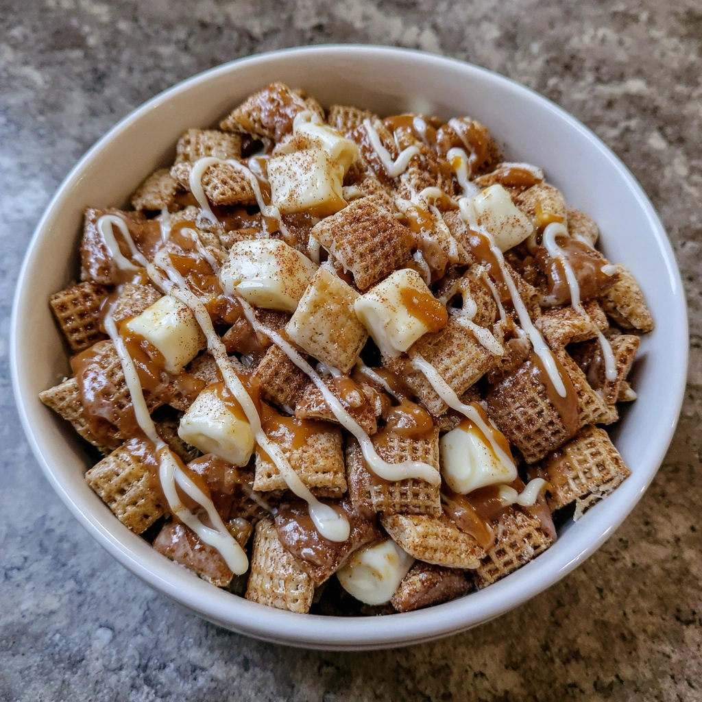 Caramel Apple Puppy Chow