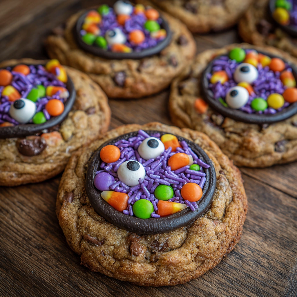 Halloween Cauldron Cookie Creation