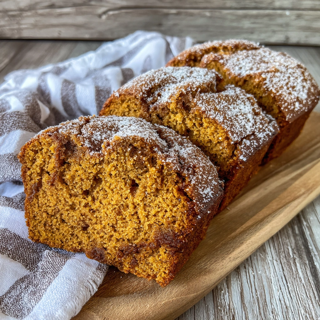 Mini Pumpkin Bread with Cinnamon Swirl