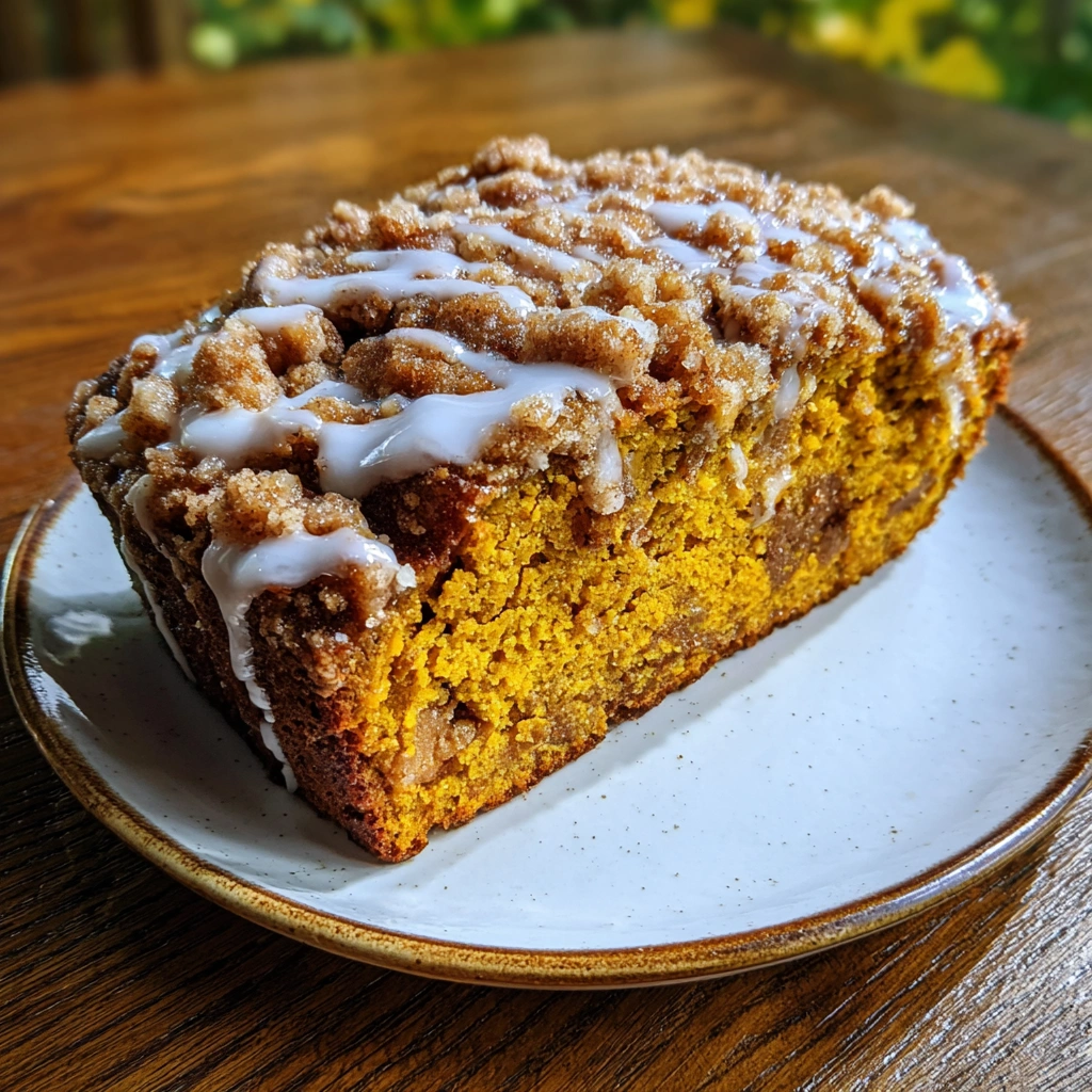 Pumpkin Streusel Bread