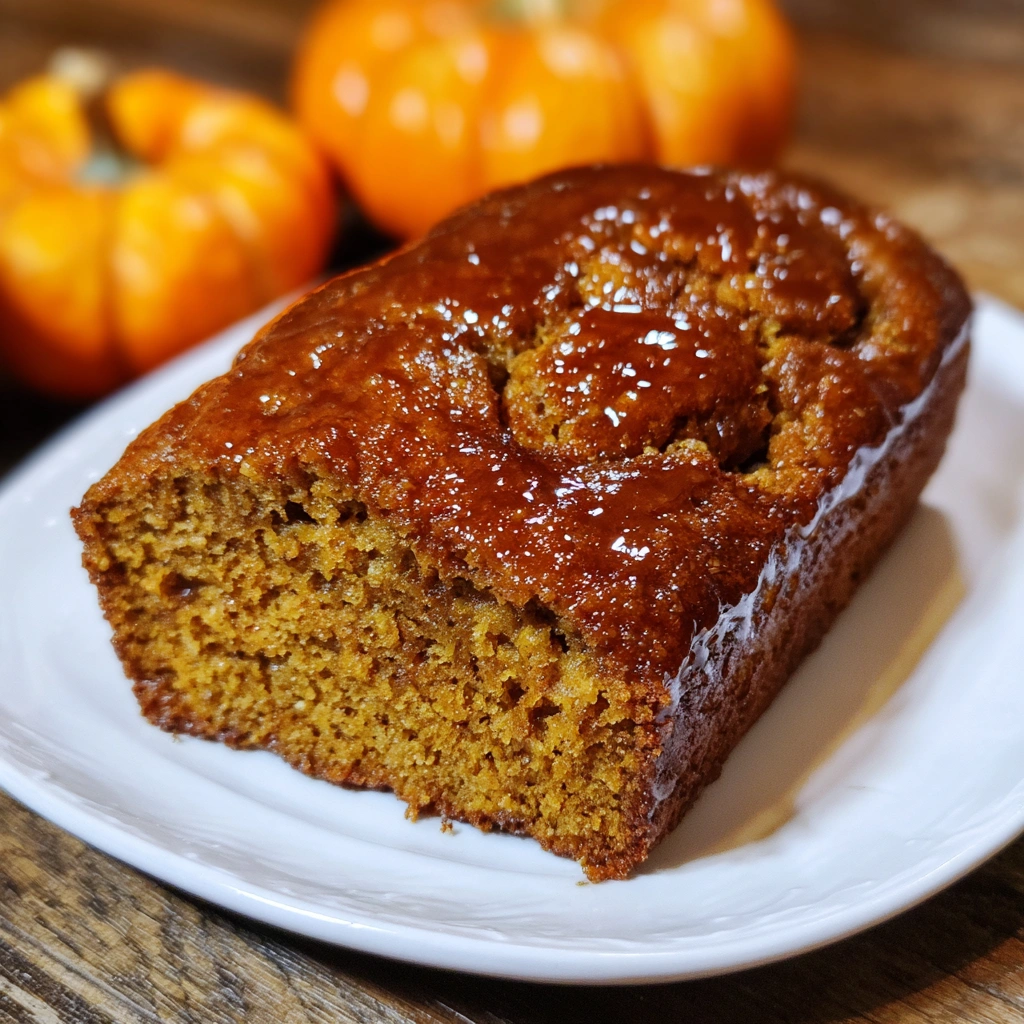 Pumpkin Vanilla Pudding Bread