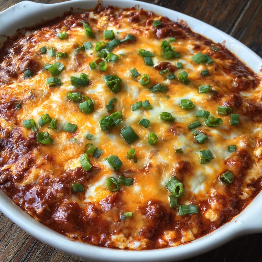 The Best Chili Cheese Dip