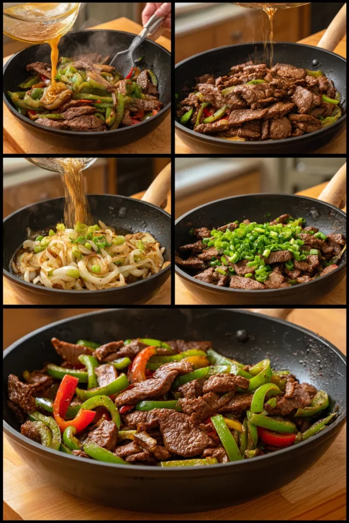 Sizzling Black Pepper Beef